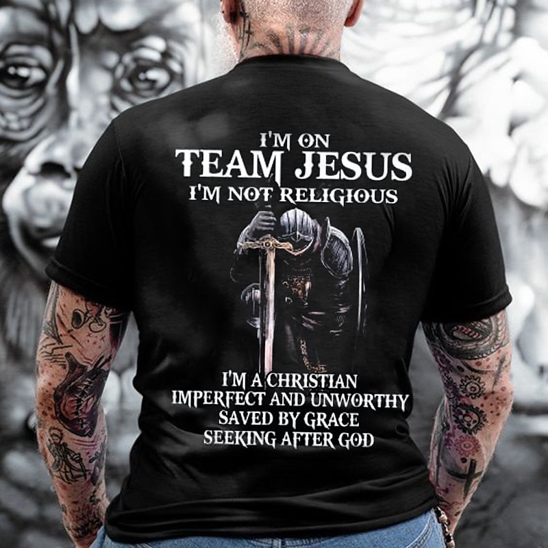 Men's Graphic Letter T Shirt Tee Cotton Short Sleeve Graphic Shirt Black Comfortable Tee Outdoor Casual Fashion Designer Clothing