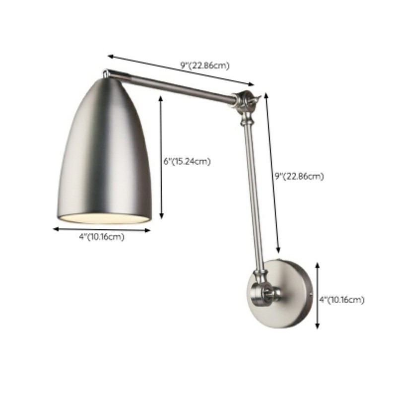 LED Wall Sconce Indoor Swing Arm Lights Waterproof Warm White 5W IP20 Creative Bedroom Living Room Aisle Lighting 110-240V4