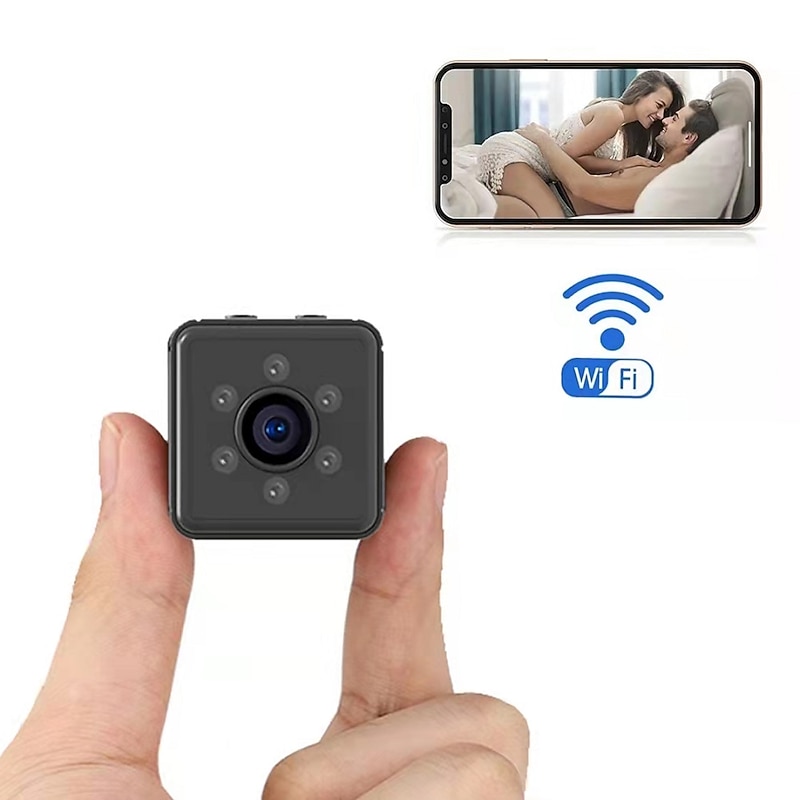 Mini Wireless WiFi Cameras Home Security Cam Nanny Cam Remote View Cam YILUTONG V2 Small Recorder With night vision