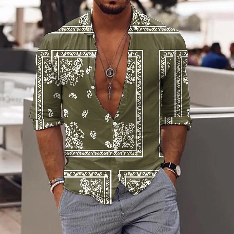 Men's Anchor Tropical Plants Shirt Summer Hawaiian Shirt Aloha Shirt Short Sleeves Shirt Turndown Vintage Tropical Sports Street Casual Hawaiian Black Yellow Black / Brown S M L3