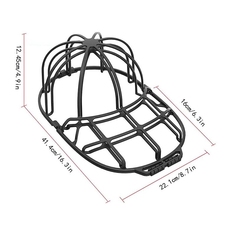 Hat Washers Baseball Hat Cleaners Fit for Adult Kid's Hat Washer Frame Cage Storage Hat Protector Racks for Washing Machine3