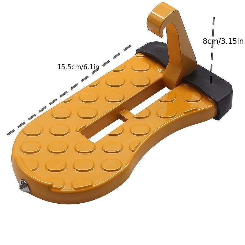 Foldable Car Roof Rack Step Car Door Step Multifunction Universal Latch Hook Foot Pedal Aluminium Alloy Safety Car Accessories3