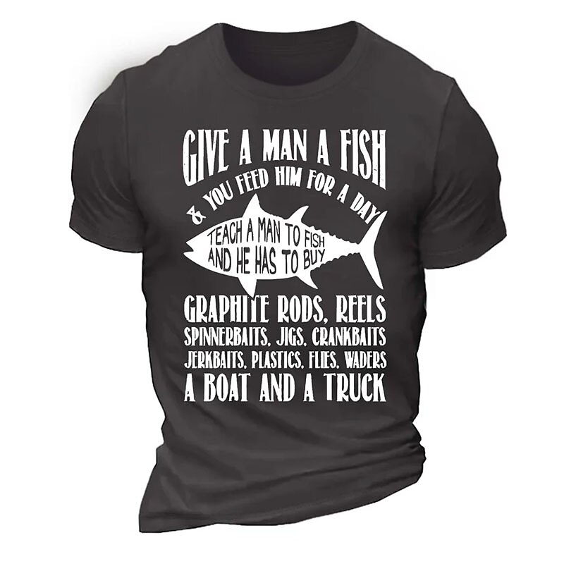 Men's Letter Graphic Prints T Shirt Graphic Tee Cotton Short Sleeves Graphic Shirt Black Dark Navy Green Comfortable Tee Outdoor Vacation Fashion Designer Clothing4