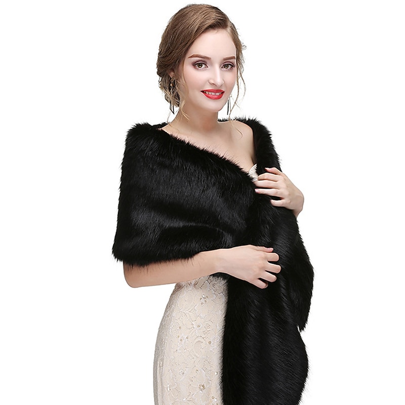 Retro Vintage 1920s Shawls Bridal Wraps Wedding Guest Fancy Dress Women's Wedding Wedding Guest Party / Evening Adults' Shawl2