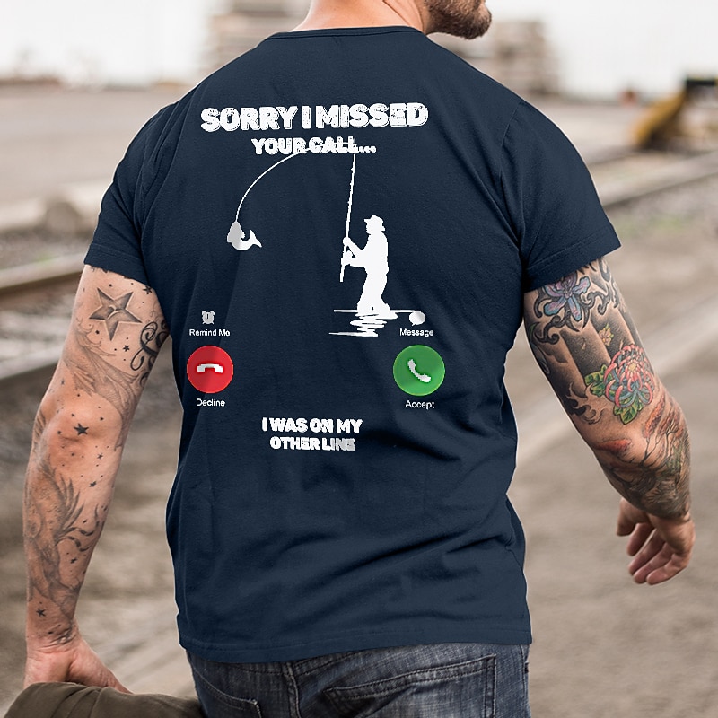 Men's Catus Fishing T Shirt Graphic Tee 100% Cotton Short Sleeve Graphic Shirt Apricot Black Red Comfortable Tee Vacation Daily Wear Fashion Designer Clothing2