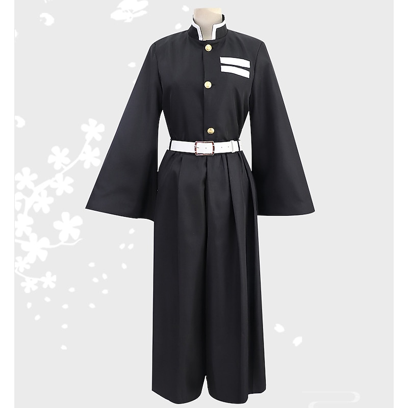 Muichiro Tokito Anime Cosplay Costume Outfits Cosplay Suits Wigs Carnival Masquerade Wig Costume For Women's Adults'