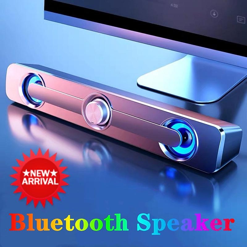 Wireless Bluetooth Soundbar Hi-Fi Stereo Speaker Upgraded Version Of High Sound Quality For SmartPhone/Tablet/Computer TVHome Theater TV Strong Bass Sound Bar2