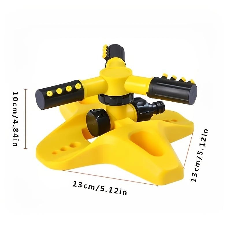 Automatic Rotating Sprinkler, 360° Watering Tools For Lawn, Nozzle For Garden Irrigation, Watering Equipment, Gardening &amp; Lawn Supplies3