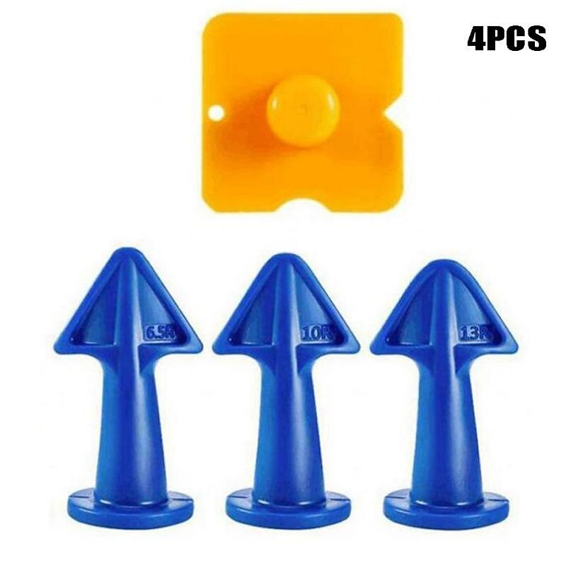 4-piece set of beautiful seam sharp mouth plastic mouth plastic scraper plastic sharp mouth and shovel rubber scraper2