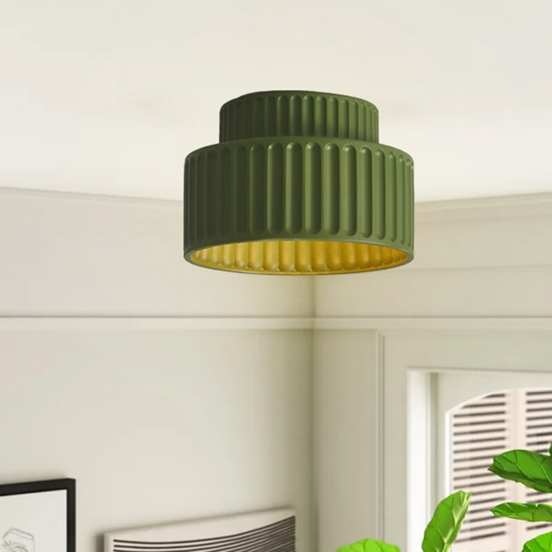 LED Ceilling Light Flush Mount Ceiling Light 23cm Resin LED Ceiling Light Modern Round Ceiling Light Ceiling Lamp for Living Room Corridor