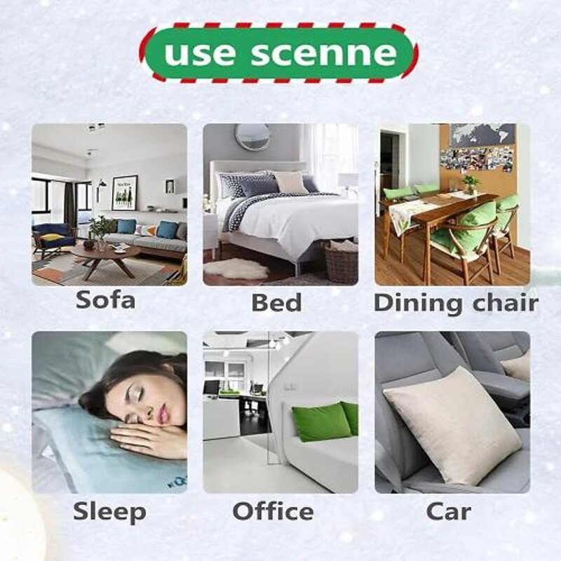 Blue Set of 9 Pillow Cover, Geometric Pattern Geometic Leisure Modern Faux Linen Throw Pillow Outdoor Cushion for Sofa Couch Bed Chair Blue4