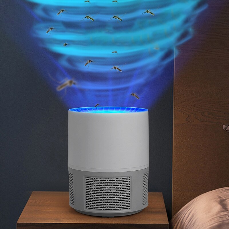 Electric Shock Lamp 360 Purple Lighting Wave Mosquito Killer Lamp Indoor Fly Control Light LED Low-Noise Insects Lighting Bug2