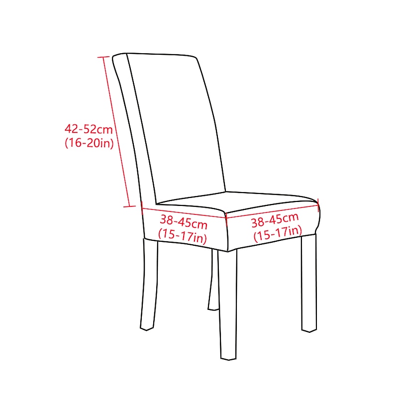 Stretch Dining Chair Cover Flexible Slipcovers for a Snug Fit High Back Dining Chair Cover Protecting Your Chairs from Spills and Wear While Adding a Stylish Touch to Your Dining Room4