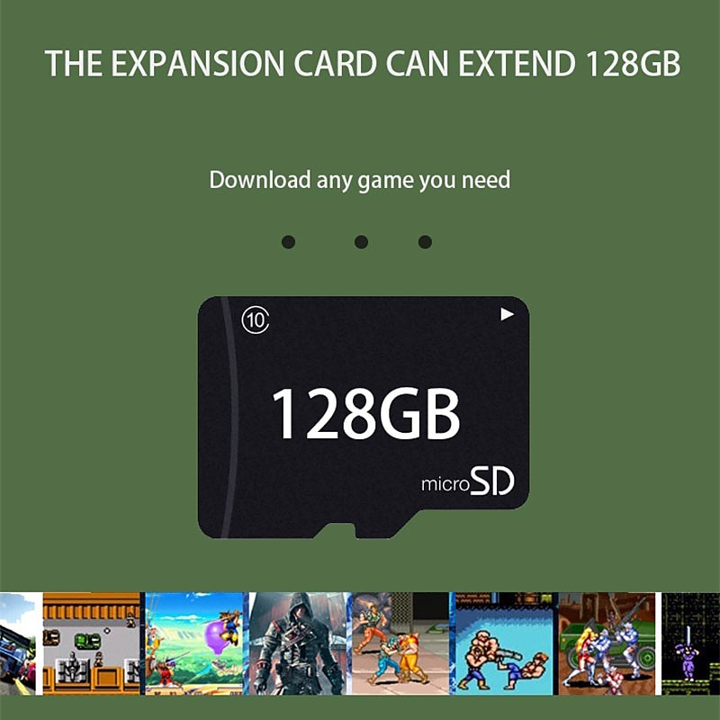 AMPOWN G11 Pro 4K HD 3D GameBox Video game console 64G 128G 256G game sopa 2.4G tablet GamePad support PSP GBC GBA N64 40000  games,Christmas Birthday Party Gifts for Friends and3