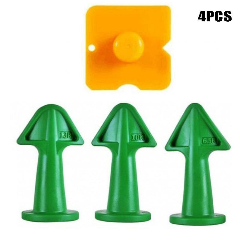 4-piece set of beautiful seam sharp mouth plastic mouth plastic scraper plastic sharp mouth and shovel rubber scraper4