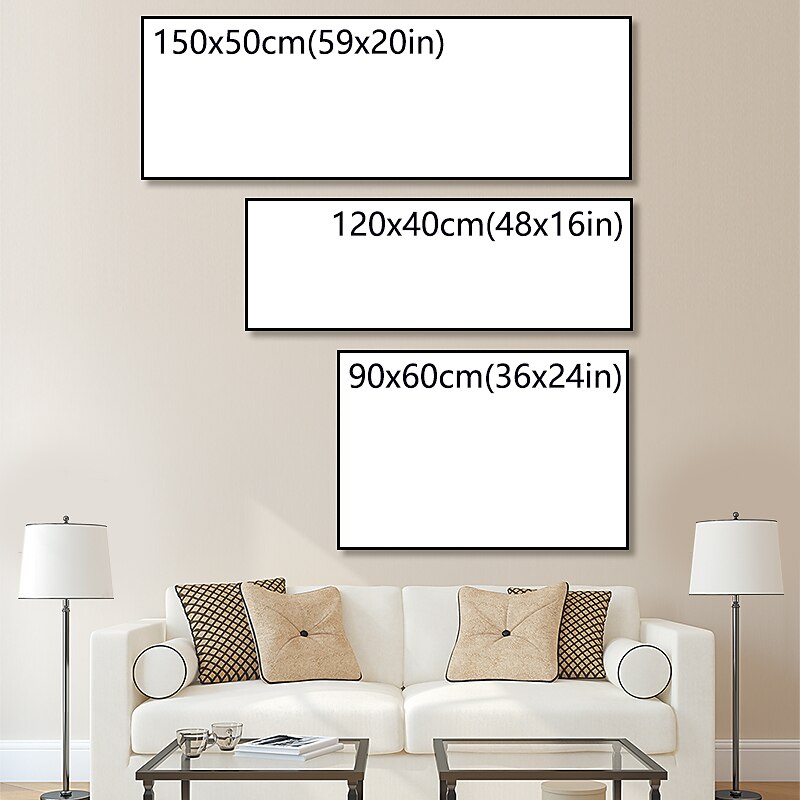 Wall Art Canvas Poster Painting Artwork Picture  People Home Decoration Decor Rolled Canvas No Frame Unframed Unstretched2