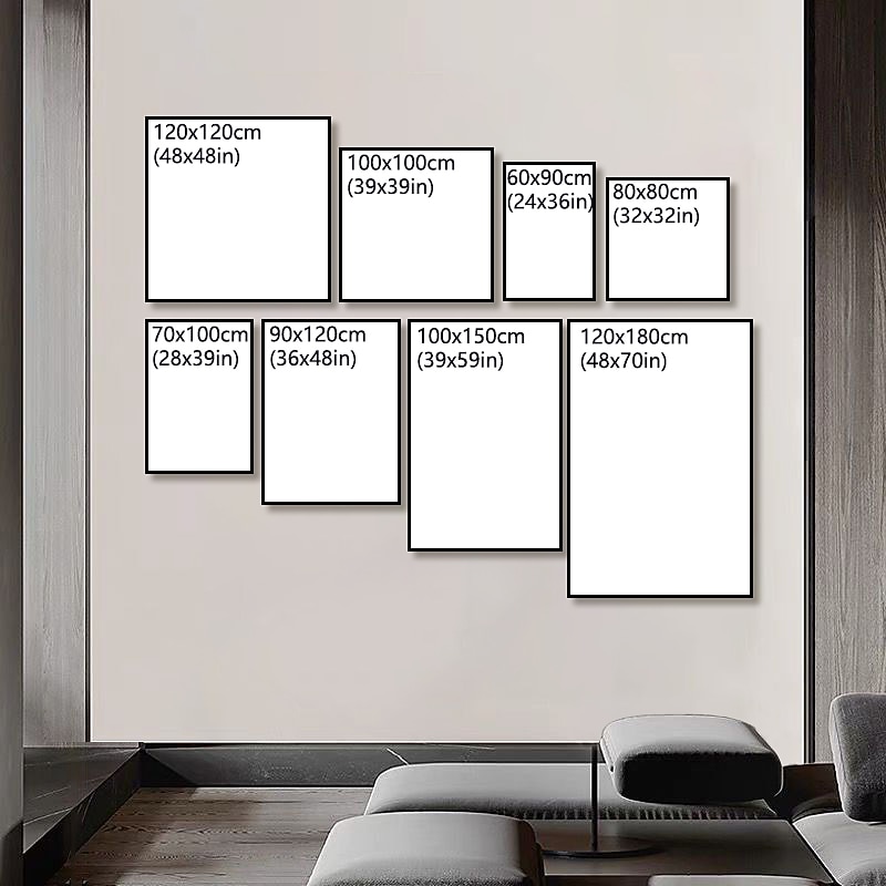 Handmade Oil Painting Canvas Wall Art Decoration Modern Light Luxury Style Abstract for Home Decor Rolled Frameless Unstretched Painting2