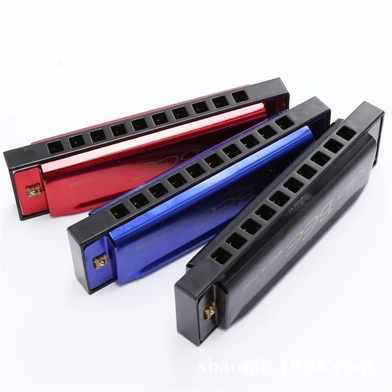 10 Holes Harmonica Diatonic Blues Harp Keys Mouth Organ for Blues Rock Country Folk Jazz3