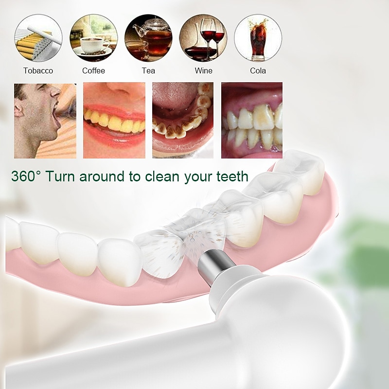 Oral Electric Teeth Polisher Dental Tartar Remover Plaque Stains Cleaning Multifunctional Tooth Whitening Tool Calculus Removal3