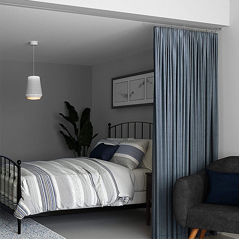 Wallniture Curtain Rod Set for Tapestry Kids Crafts Wall Decor Picture Hanging Kit  Curtain Wire Rod  Stainless Steel Photo Hanging Wire Clothesline Wire Window Curtain Tension Wire (5 Meter)4