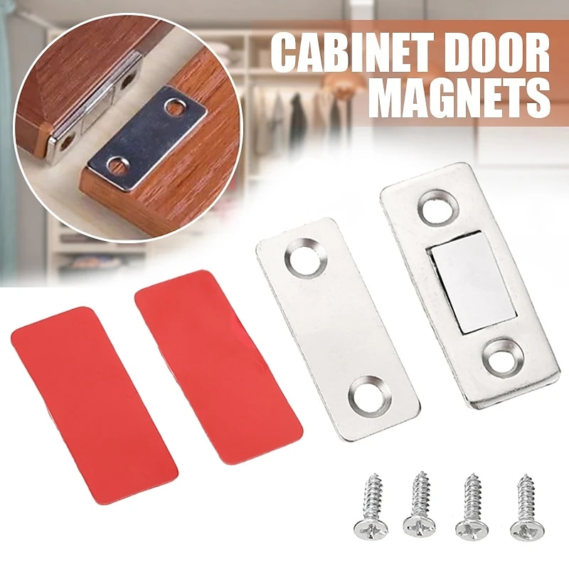 Ultra-thin Invisible Cabinet Door Magnets