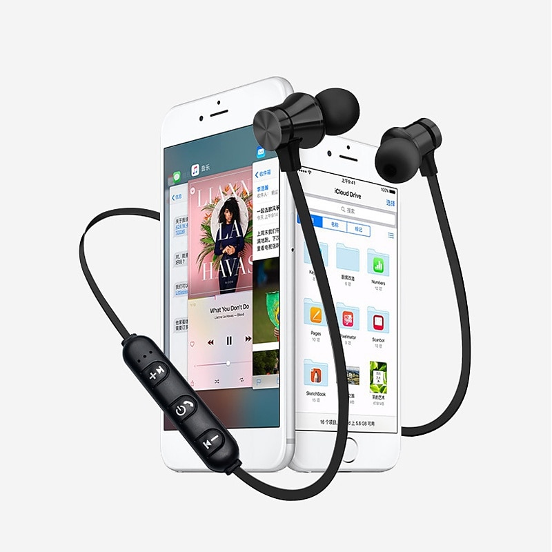 Earphone In-Ear Magnetic Stereo Headset Headphone Outdoor Bluetooth Gift4