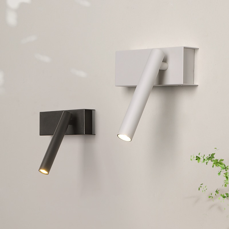 Lightinthebox LED Wall Lamps 7W Creative Rotate Adjustable Wall Lightemote Control Bedroom Bedside Reading Light2