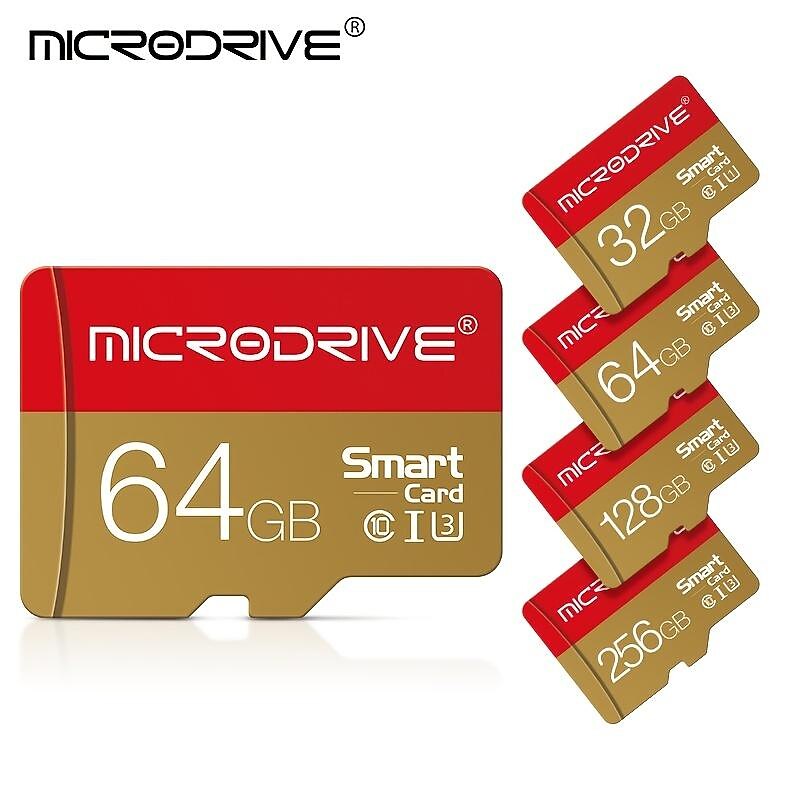 Memory Card 32GB 64GB 128GB 256GB U3 Mini SD Card Class 10 TF Flash Card Micro Tf SD Cards Memory Card For Mobile Phone PC Earphone Speaker  HD Camera PSP SD Adapter3