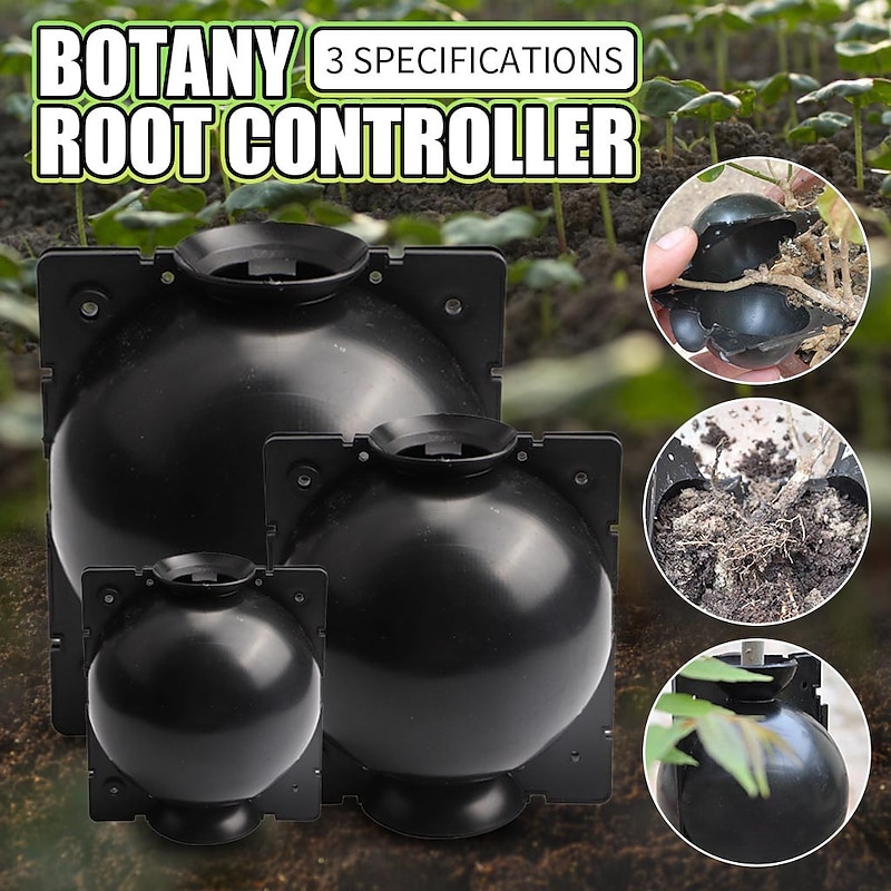 5pcs Reusable Plant Rooting Device Plant Rooting Grow Box High Pressure Propagation Ball Grafting Device Botany Root Controller Garden Plant Rooter Box For Rose Tree Fruit Bush Magnolia