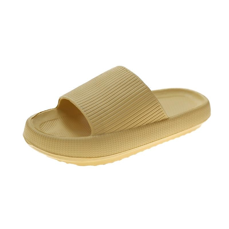 Unisex Green EVA Shower Slides with Thick Sole and Anti-Slip Texture, Lightweight Bathroom Slippers for Home, Dorm and Poolside Use3