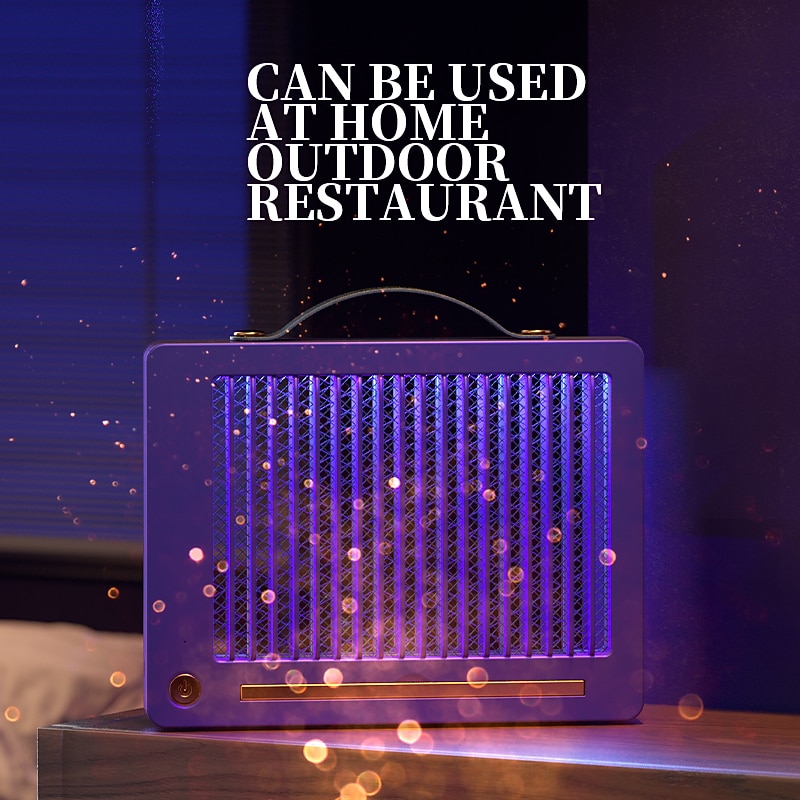 Indoor UV Bug Zapper 360 Degree Mosquito Insect Killer for Moth Wasp Fly Use in Bedroom Kitchen Office Restaurant USB Power Supply4