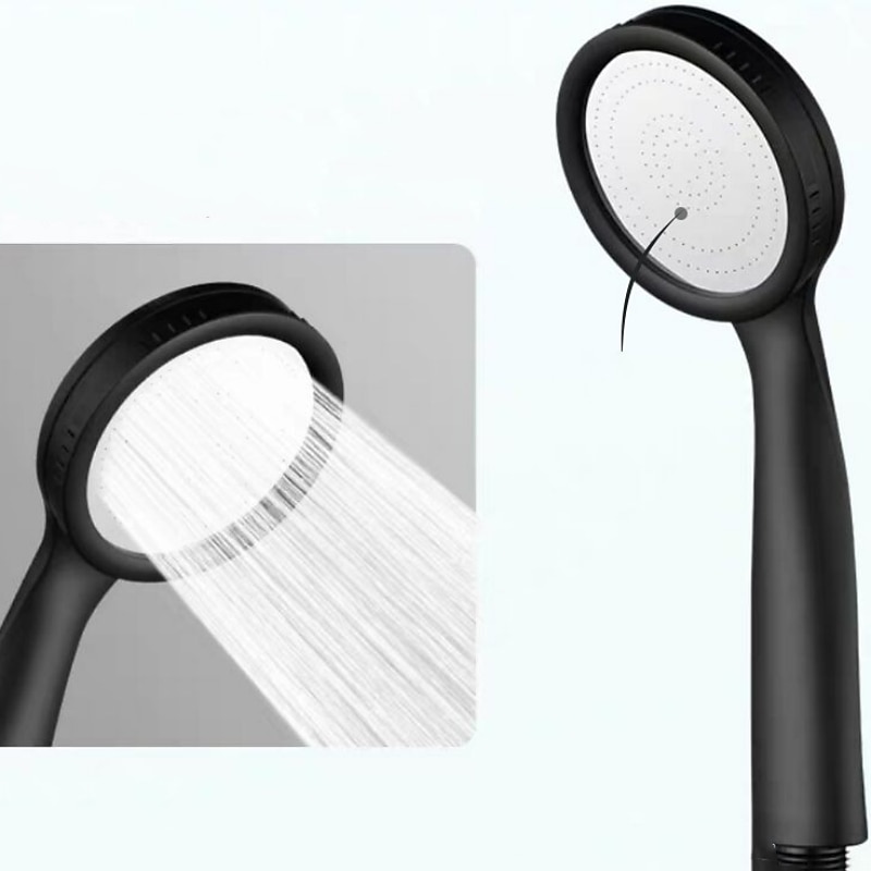 High Pressurized Nozzle Sprayer Shower Head Water Saving Rainfall with ABS Chrome Bathroom Shower Head Bathroom Accessories2