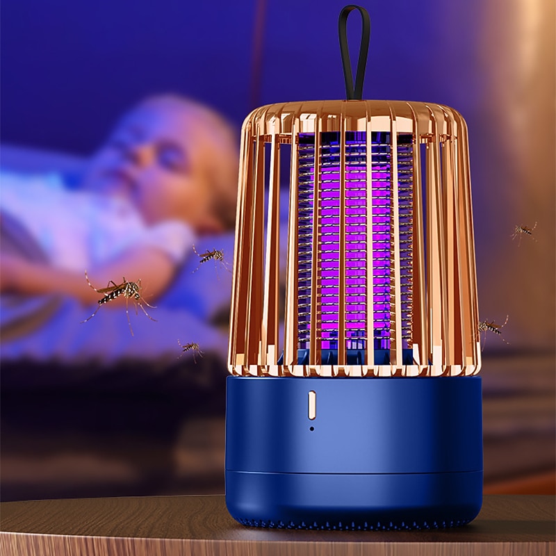 Mosquito Killer Lamp Mute Insect Repellent Radiationless Electric Insect Trap Usb Charging Mosquito Killer Outdoor Fly Trap