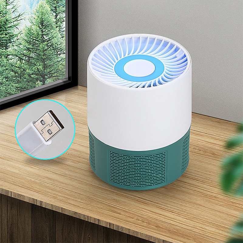 Electric Shock Lamp 360 Purple Lighting Wave Mosquito Killer Lamp Indoor Fly Control Light LED Low-Noise Insects Lighting Bug