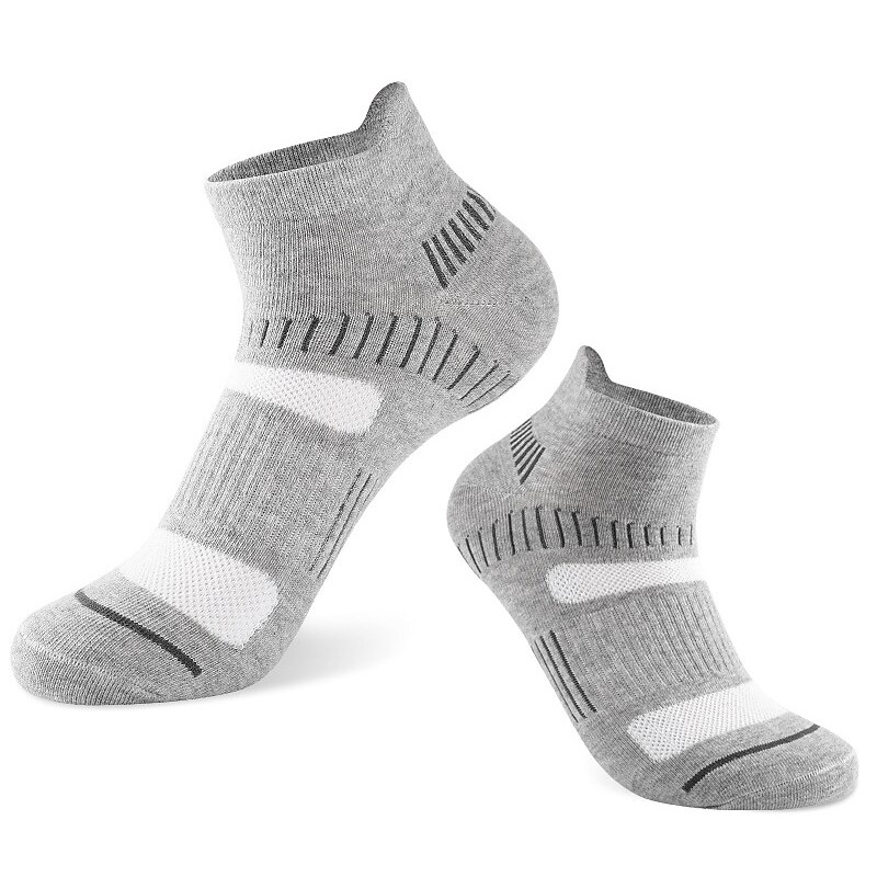 Men's 2 Pairs Socks Ankle Socks Low Cut Socks Black White Color Striped Casual Daily Basic Medium Summer Spring Fall Stylish Traditional / Classic4