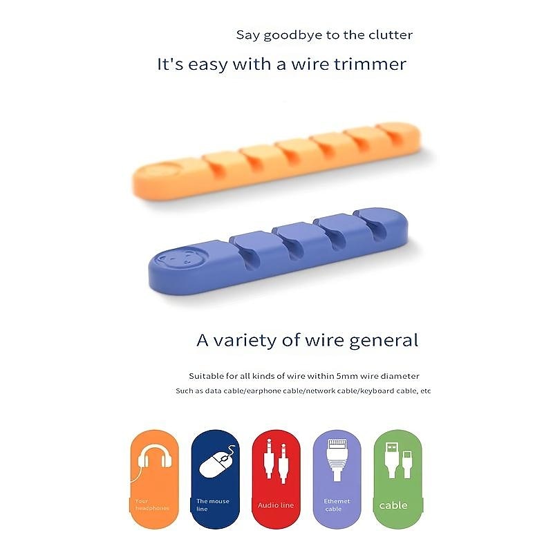 lxq Small Cuboid Cable Cord Holder3