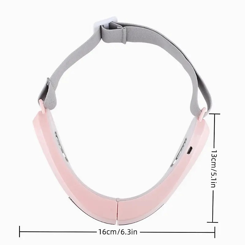 EMS Facial Lifting Massager Double Chin V Shape Lift Belt Red Blue Light LED Face Slimming Vibration Face Lift Devices Skin Care Perfect Birthday Gift For Mother Girls Women4