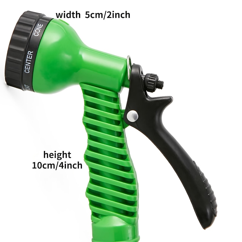 Expandable Garden Hose Leak-Proof Expandable Hose High-Pressure Telescopic Watering Pipe Magic Flexible Water Hose With 7 Function Spray Nozzle For Car Washing Garden Watering Car Accessories3