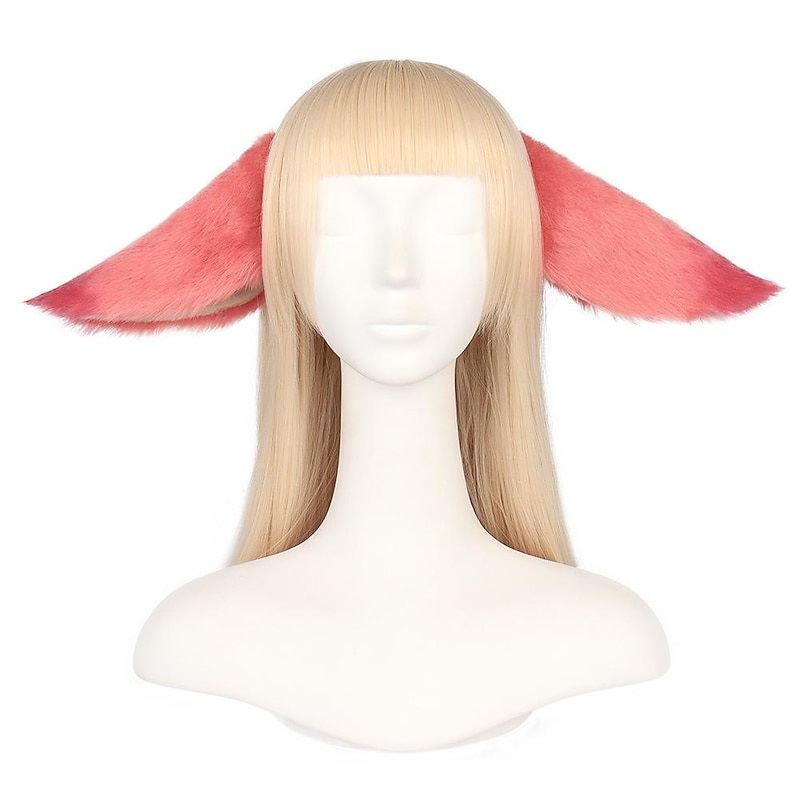 Yae Miko Handmade Genshin Impact Yae Miko Ears Animal Fox Rabbit Headwear Ears Genshin Impact Accessories Props Lolita Rabbit Ear Headband for Halloween Yae Miko Cosplay