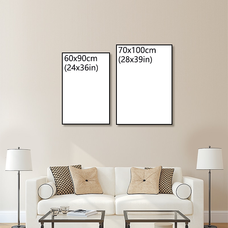 Van Gogh Oil Painting Wall Art Handmade Famous Oil Painting, Blue Wall Decor, Home Decor with Frame2