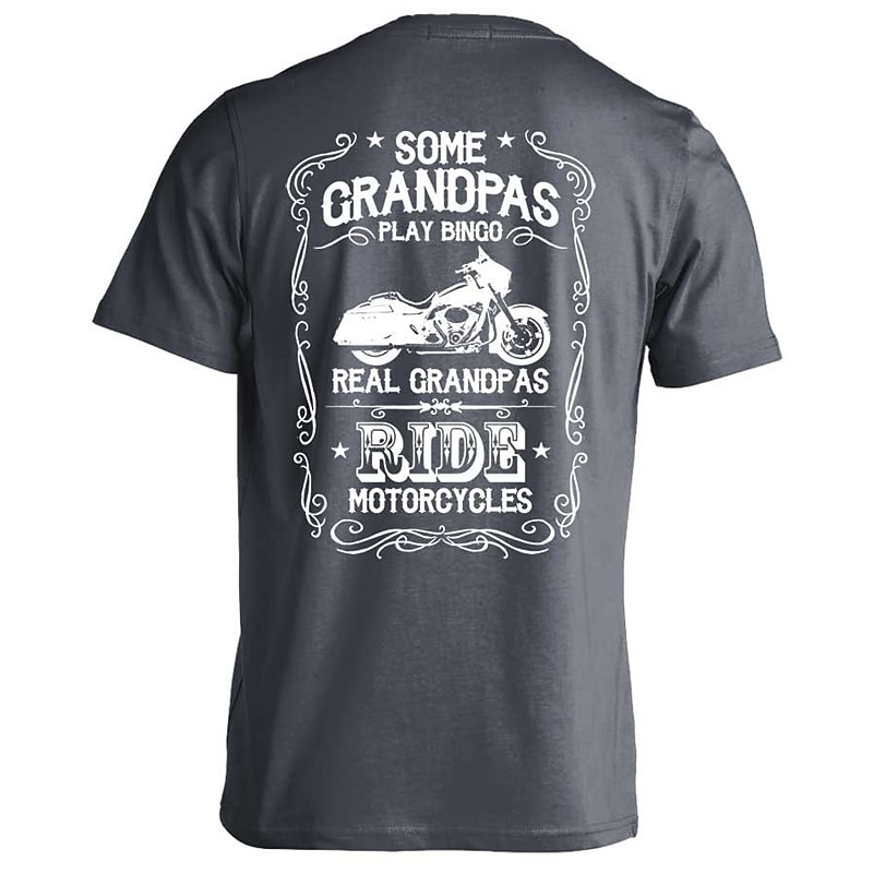 Men's Plus Size Big Tall T shirt Tee Tee Graphic Tee Crewneck Black White Dark Blue Short Sleeves Outdoor Going out Print Letter Clothing Apparel Cotton Blend Stylish Casual Tops2