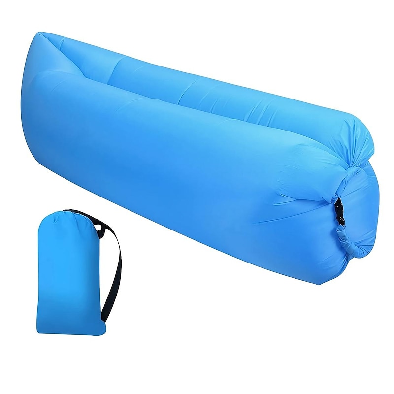 Inflatable Lounger, Portable,Waterproof For Backyard Lakeside Beach Traveling Camping Picnics & Music Festivals Camping, Lazy Inflatable Sofa 6