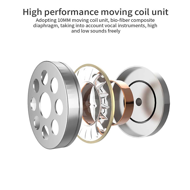 Wired Headphones Macaron Color In-Ear Wired Headphones Lightweight Headphones With HD Microphone Voice Call 3.5mm Jack For Mobile Phone Tablet MP3 MP4 Christmas Gift4