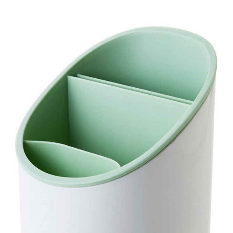 Utensil Holder Cutlery Drainer Kitchen Tableware Storage Bucket Plastic Chopstick Spoon Storage Rack Detachable Kitchen Tools2