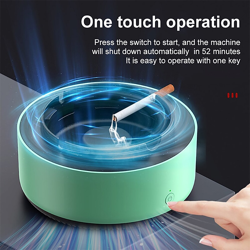 Multipurpose Ashtray with Air Purifier Function for Filtering Second-Hand Smoke From Cigarettes Remove Odor4