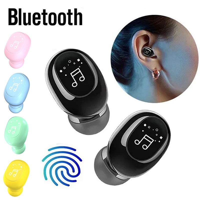 Mini Wireless Bluetooth 5.1 Earphone In Ear Sport Earbuds Handsfree Headset with Mic for All Phone （Only 1） 2024 – GBP £6