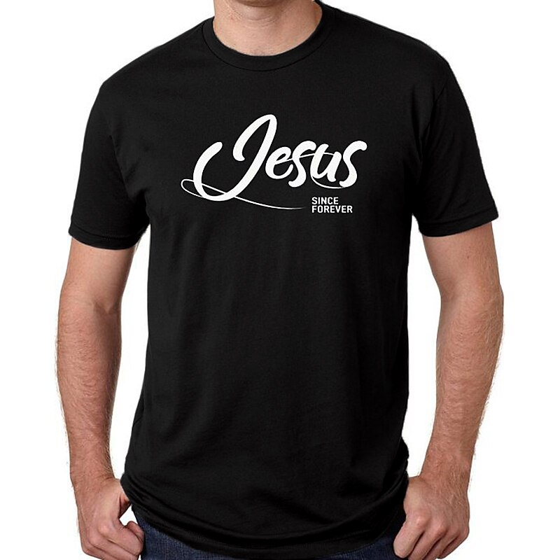 Men's Plus Size Big Tall T shirt Tee Tee Crewneck Black White Navy Blue Short Sleeves Outdoor Going out Print Quotes & Sayings Clothing Apparel Cotton Blend Streetwear Stylish Casual3