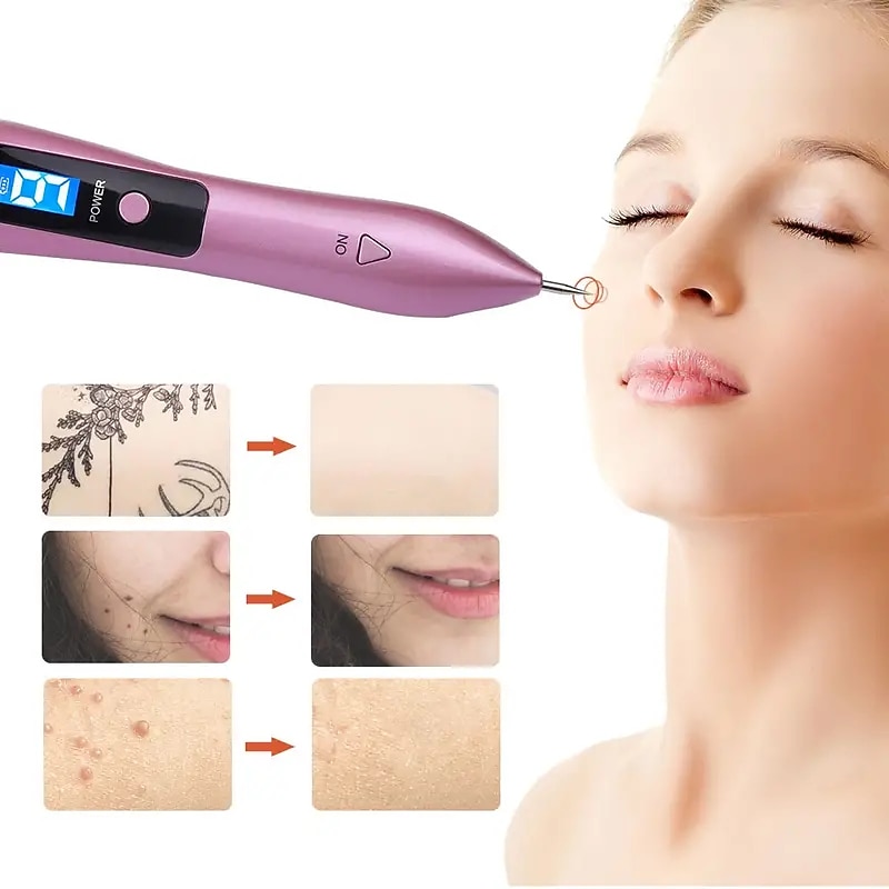 9 Level LCD Face Skin Dark Spot Remover Mole Tattoo Removal Laser Plasma Pen Machine Facial Freckle Tag Wart Removal Beauty Care3