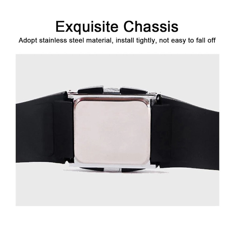 New Fashion Hot  Personality Leisure Mens Womens Unisex White Black LED Digital Sports Wrist Watch4