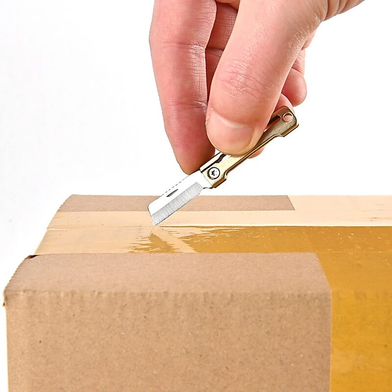 Capsule Mini Knife, Multifunctional EDC Tools, Keychain Portable Pocket Knife, Chain Decor For Outdoor, Survival, Open Cans, Peel, Fruits And Great Gifts For Family And Friends3